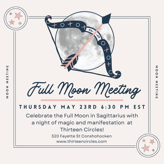 WAITLIST - 5/23 May Full Moon Meeting - Thursday @ 6:30PM EST