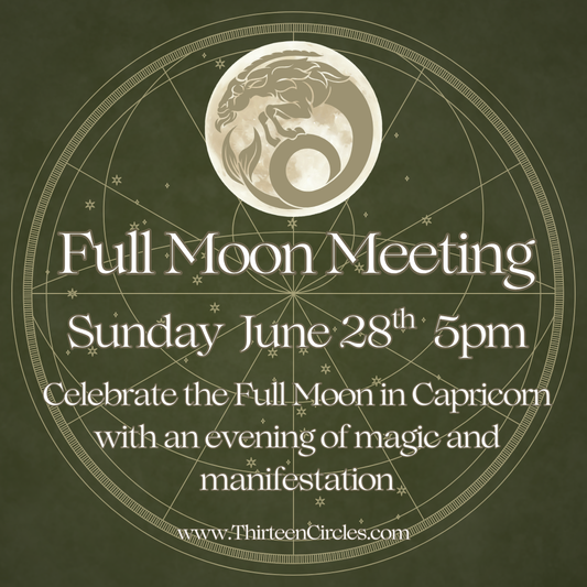 June Full Moon Meeting - Sunday June 28th 5pm