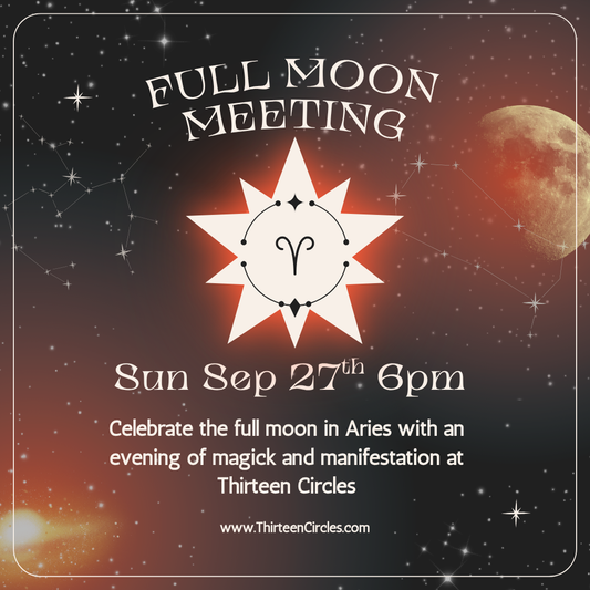 September Full Moon Meeting - Sunday 9/27 6:00pm