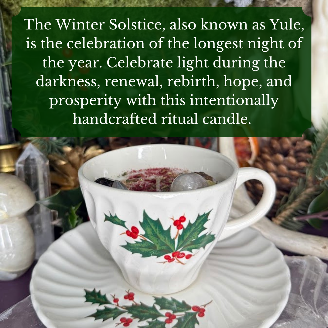 Winter Solstice Ritual Candle Launch- ONLINE 11/28 9am EST INSTORE 11/28 10am