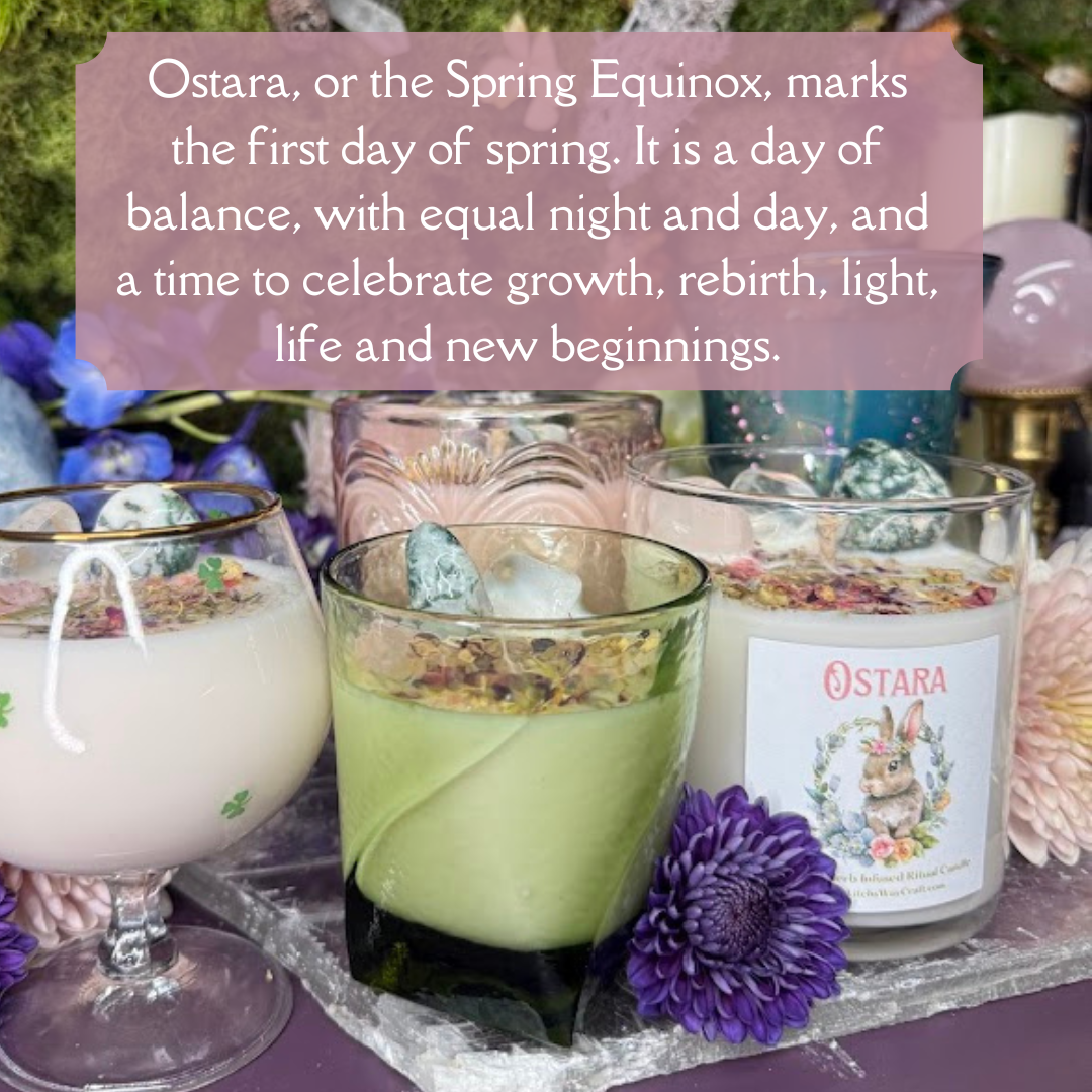 Spring Equinox Ritual Candle Launch- INSTORE Saturday March 7th 10am ONLINE Saturday March 7th 7pm EST
