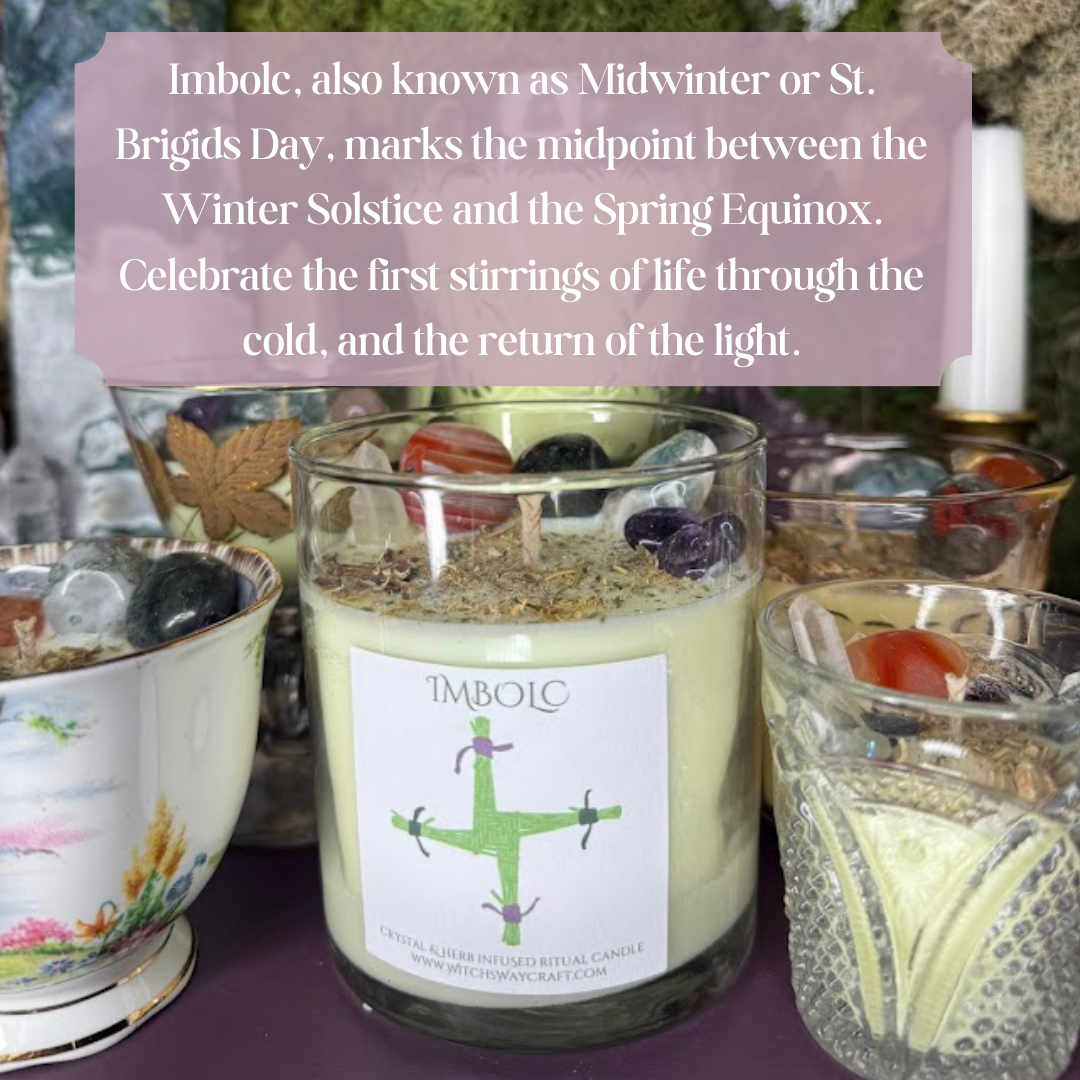 Imbolc Ritual Candle Launch- INSTORE Jan 10th 10am ONLINE Jan 10th 7pm EST