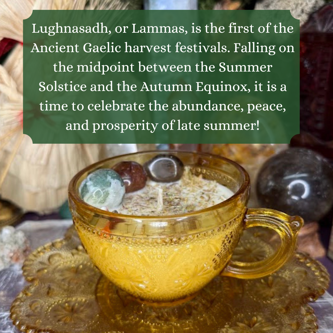 Lughnasadh Ritual Candle Launch- ONLINE: Mon 7/20 7pm EST IN-STORE: Tues 7/21 11am