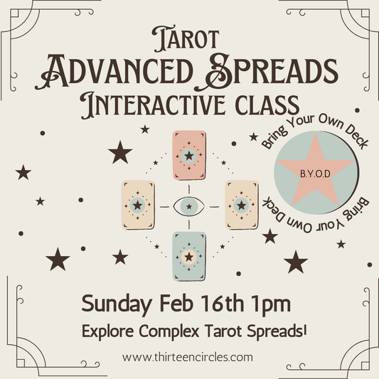 Advanced Spreads Class - Sunday February 16th 1pm EST