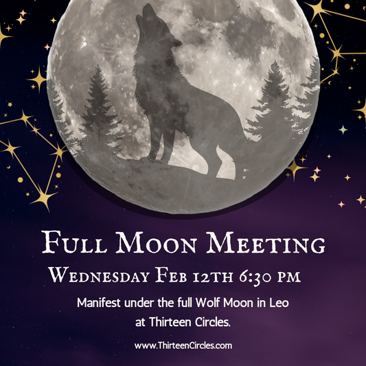 February Full Moon Meeting - Wednesday 2/12 @ 6:30pm EST