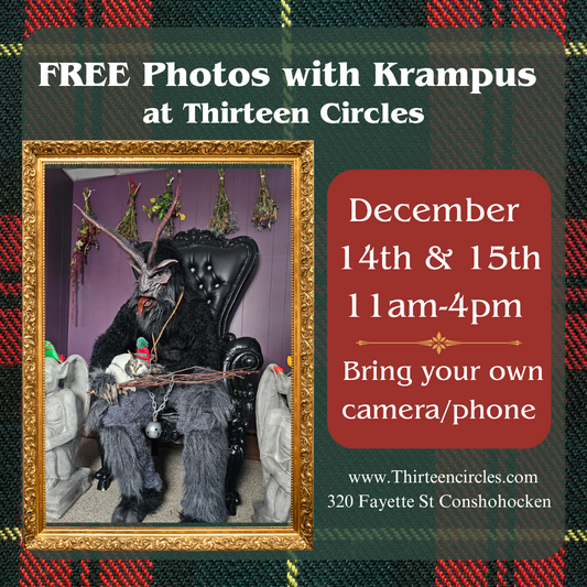 SATURDAY 12/14 & SUNDAY 12/15 11-4 Photos With Krampus FREE - NO REGISTRATION REQUIRED