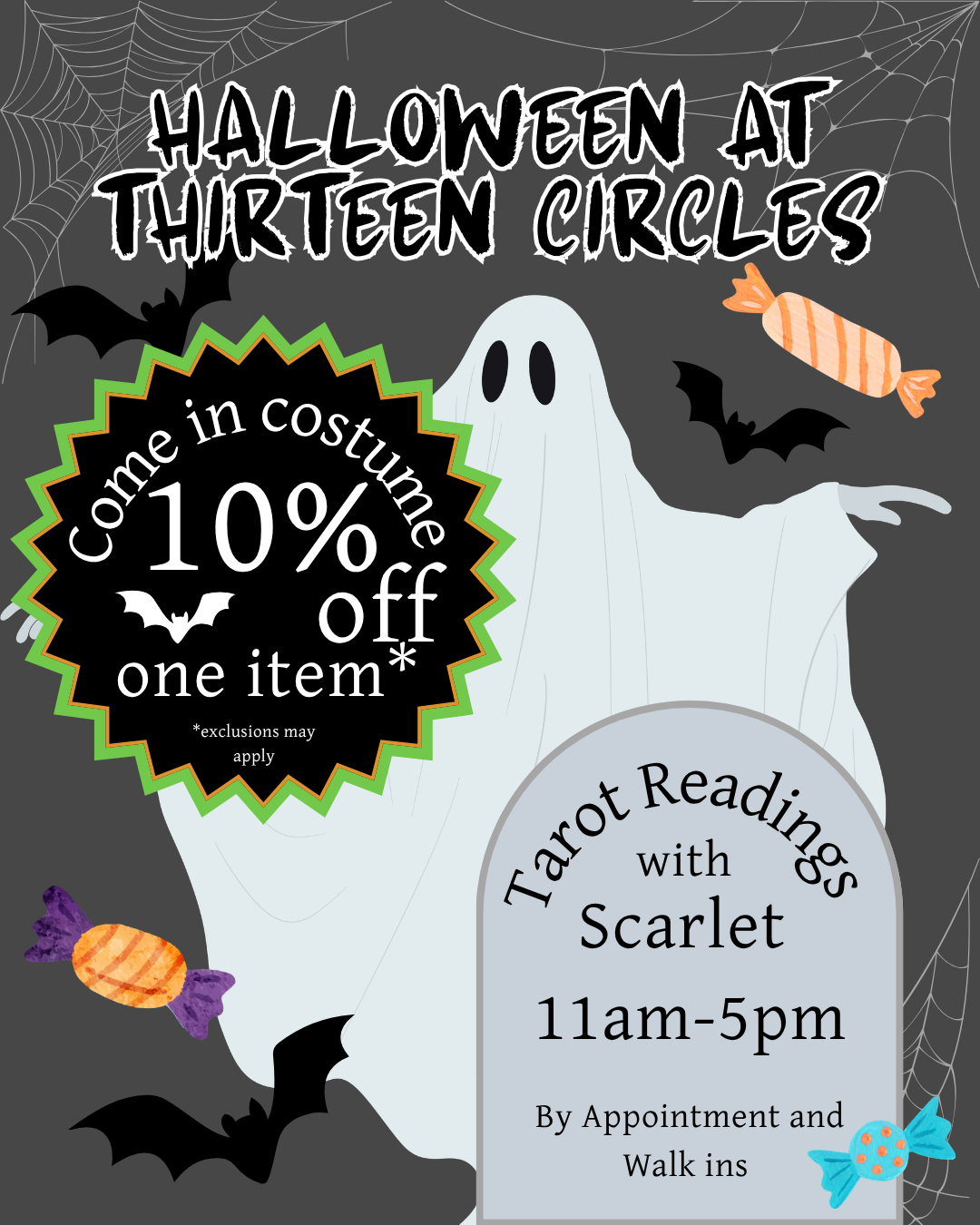 Halloween at Thirteen Circles - Saturday 10/31