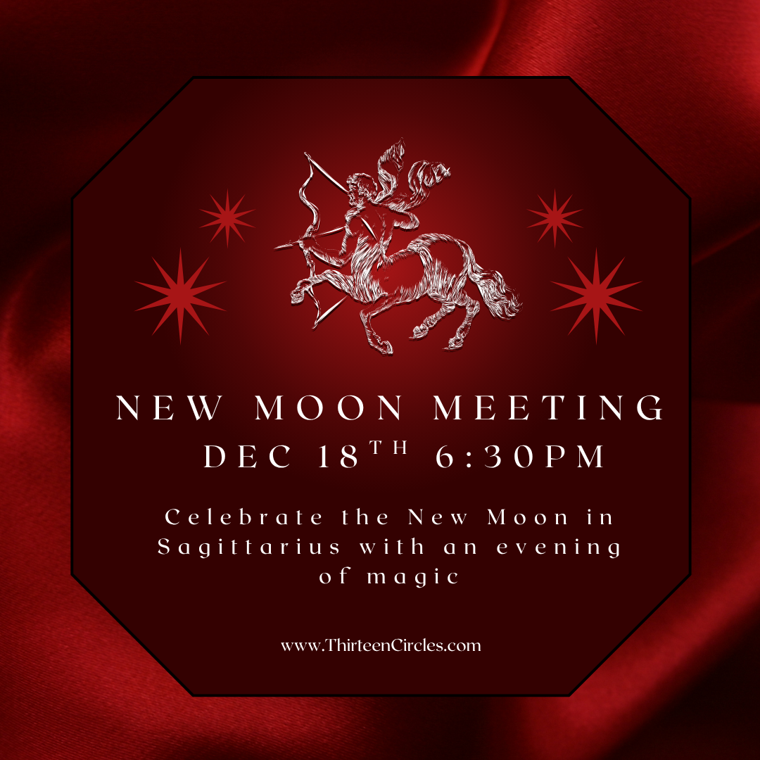 December New Moon Meeting - Thursday December 18th 6:30pm