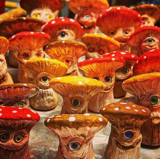 Make Your Own Mushroom Workshop With Artist Jackie Hay : Thursday 3/7/2024 6pm-8pm