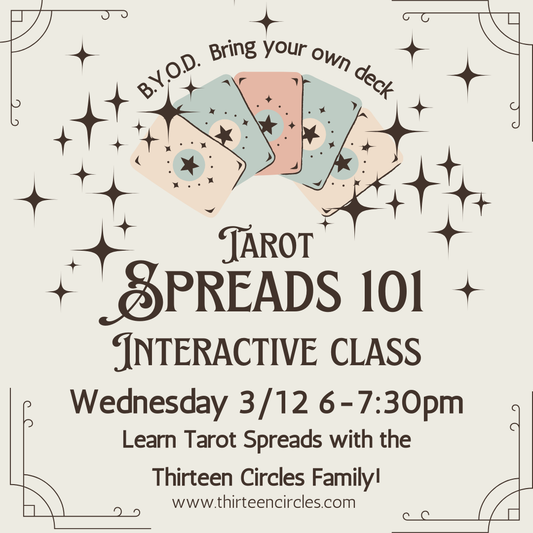 Spreads 101 Class - Wednesday 3/12 6-7:30pm EST